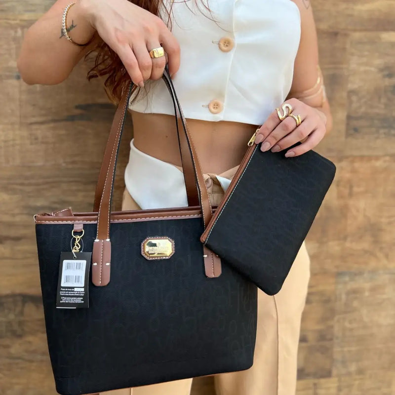 Bolsa Victor Hugo Chérie + Estojo