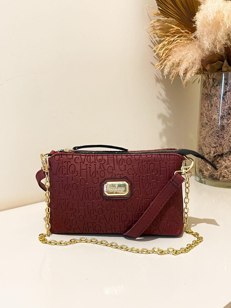 Bolsa Couro Victor Hugo