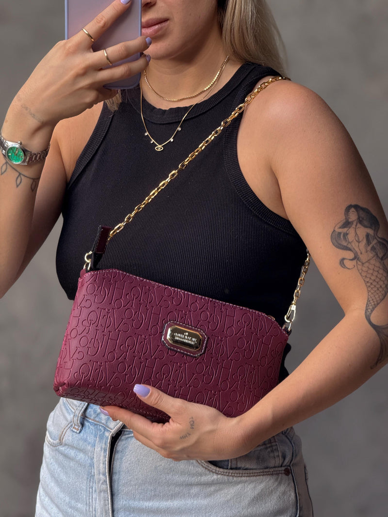 Bolsa Couro Victor Hugo