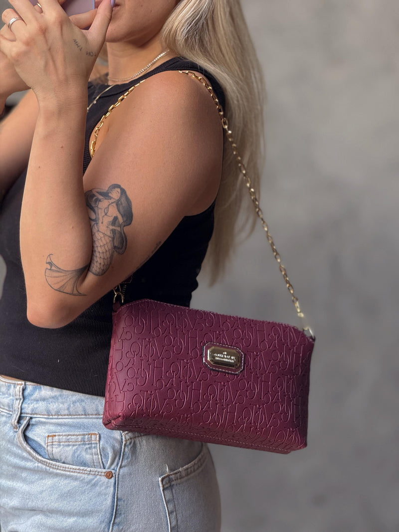 Bolsa Couro Victor Hugo