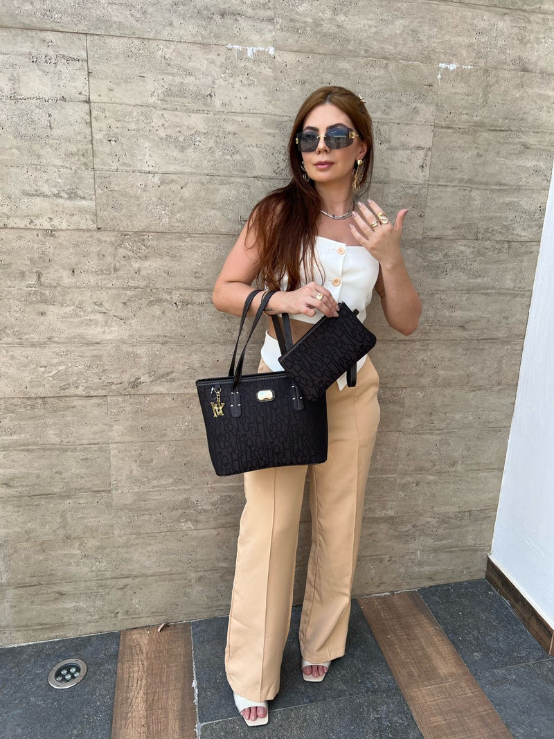 Bolsa tecido Victor Hugo + Estojo de brinde