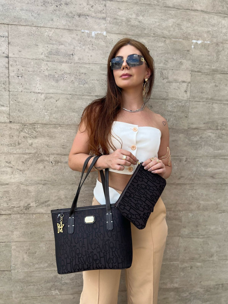 Bolsa tecido Victor Hugo + Estojo de brinde