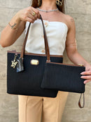 Bolsa tecido Victor Hugo + Estojo de brinde