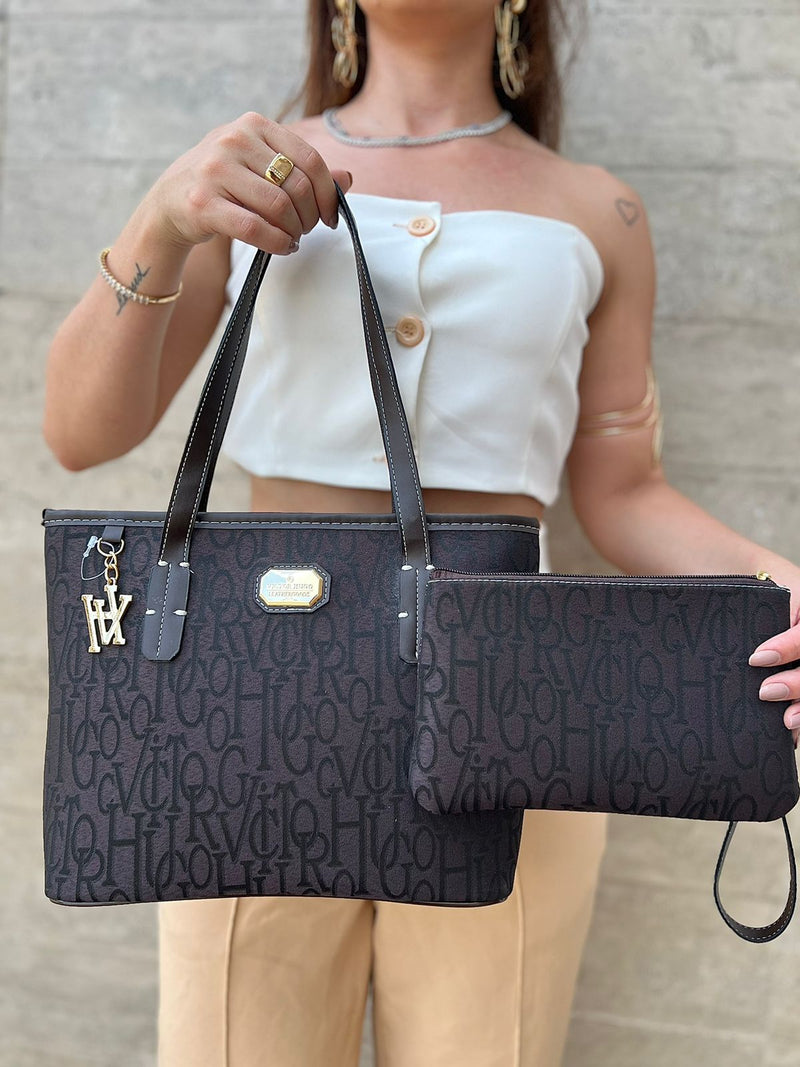 Bolsa tecido Victor Hugo + Estojo de brinde