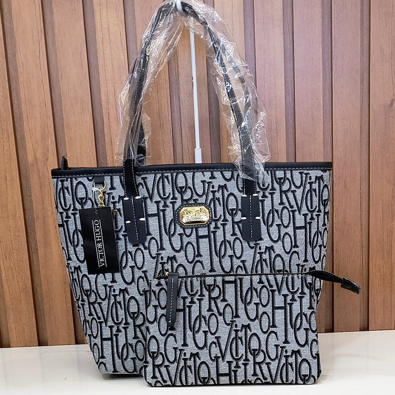 Bolsa tecido Victor Hugo + Estojo de brinde