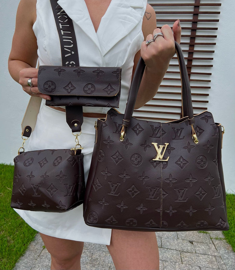 Bolsa Louis Vuitton + 3 Brindes