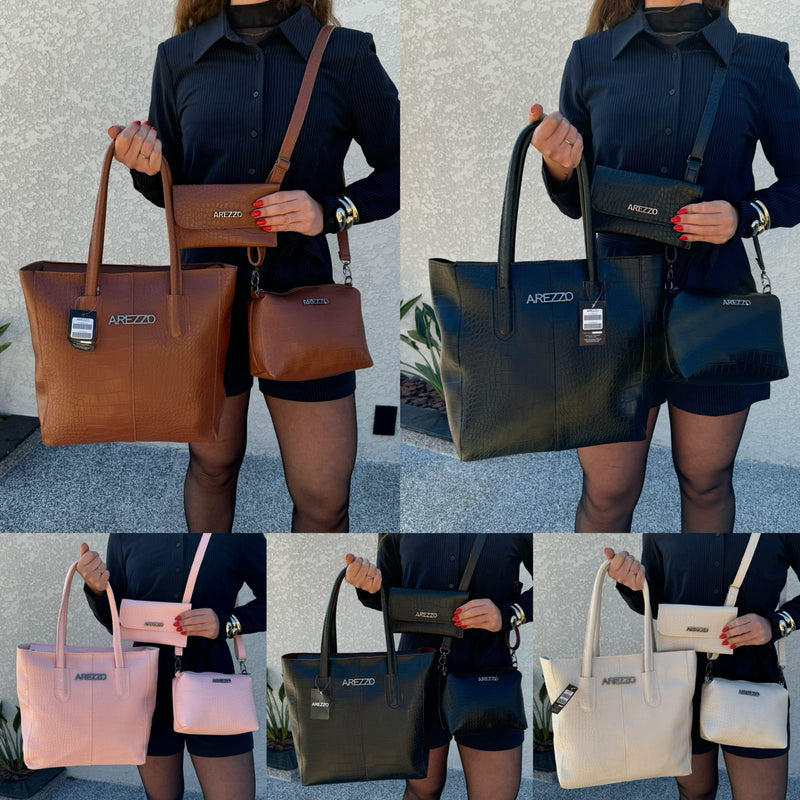 Bolsa Arezzo + Peças de brinde