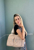 Bolsa média inspiração Kipling