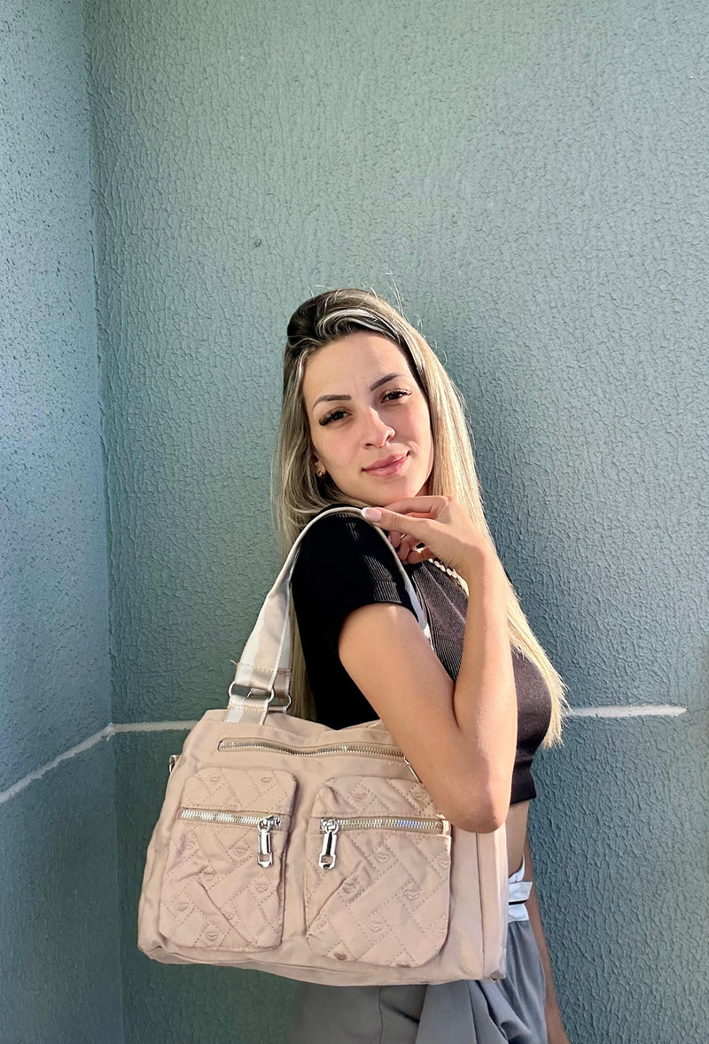 Bolsa média inspiração Kipling