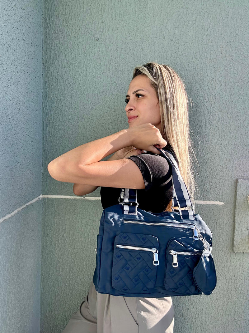 Bolsa média inspiração Kipling